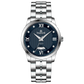 A silver stainless steel timezone watch with a round dial, stainless steel band, and a date display. Discover timezone watches: elegant branded wrist watches for men in pakistan.