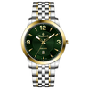 Infinity Nebula - GOLD TWOTONE COLOR CASE - GREEN DIAL