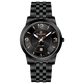 A black TIMEZONE watch with a stainless steel band and a digital display showing the time. Discover timezone watches: elegant branded wrist watches for men in pakistan