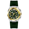 Spectra Edge - GOLD TWOTONE COLOR CASE - GREEN DIAL
