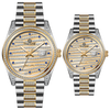 Hallmark Two Tone - Gold Blue Stone