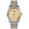 Clario Two Tone - Gold Red Stone