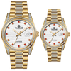 Hallmark Gold - Silver Red Stone