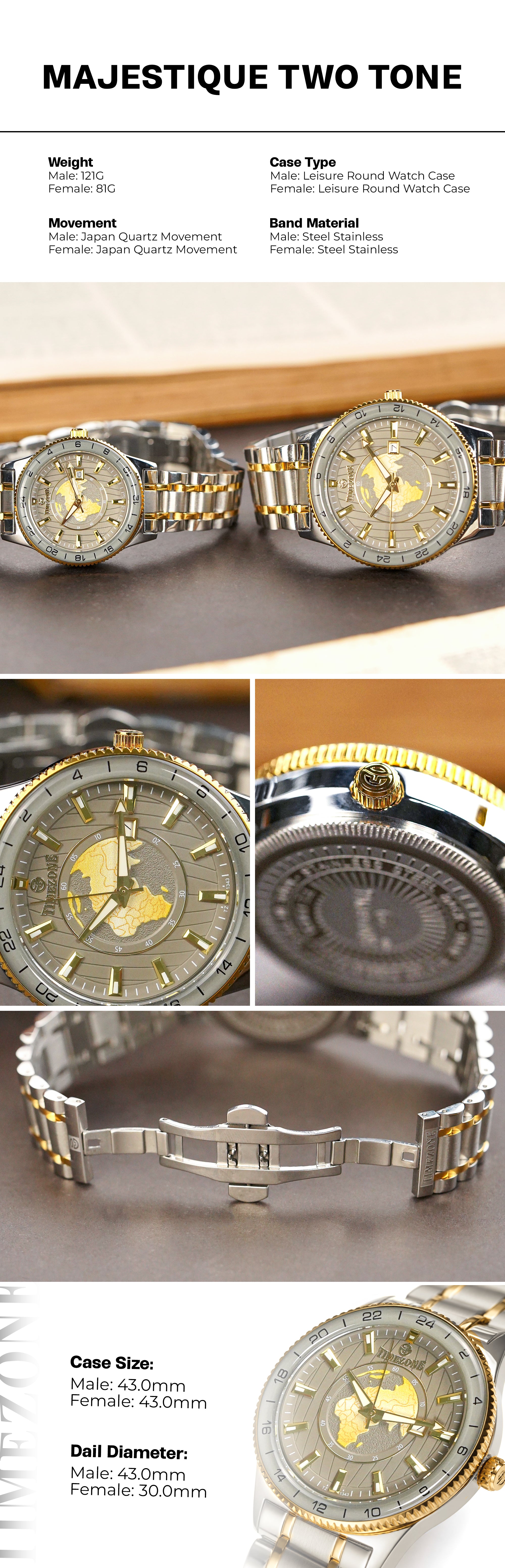 Majestique Two Tone